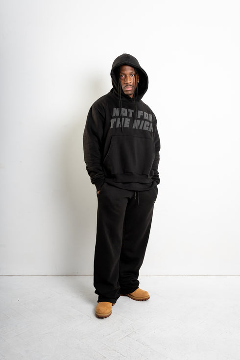 BASIC PUFF LOGO HOODIE